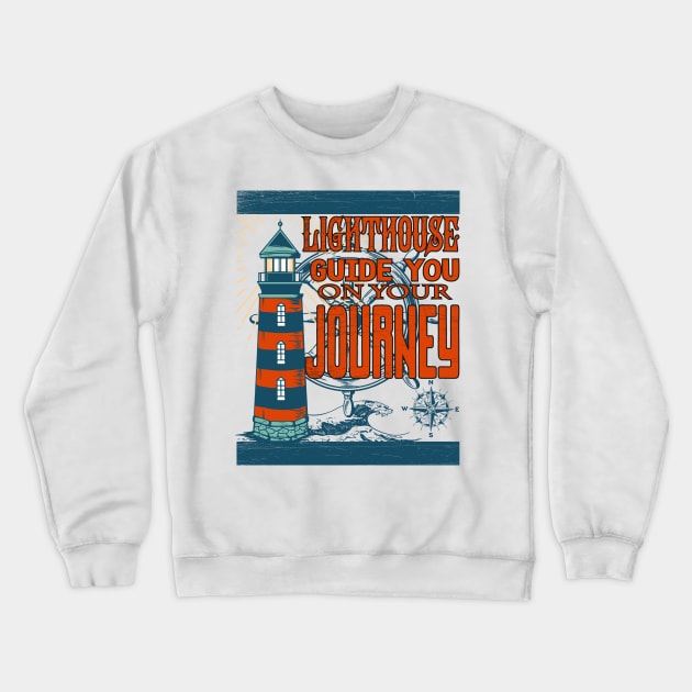 lighthouse Crewneck Sweatshirt by HB Shirts